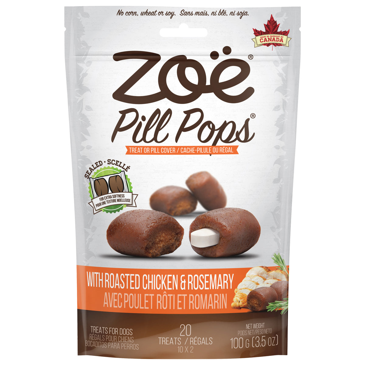 Régals Pill Pops pour chiens 100 g