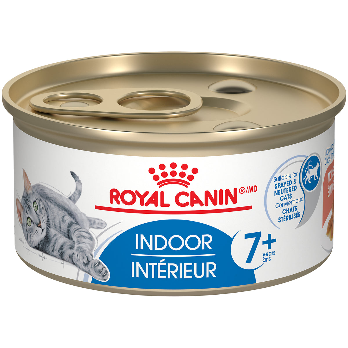 Intérieur 7+ émincé en sauce - nourriture humide pour chat 85 g