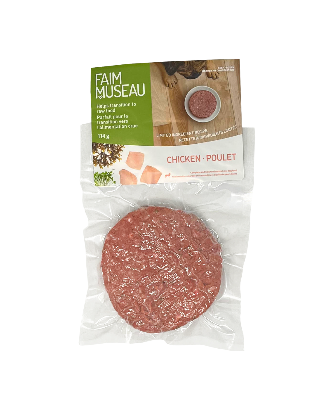 Simplement poulet - nourriture crue pour chien et chat