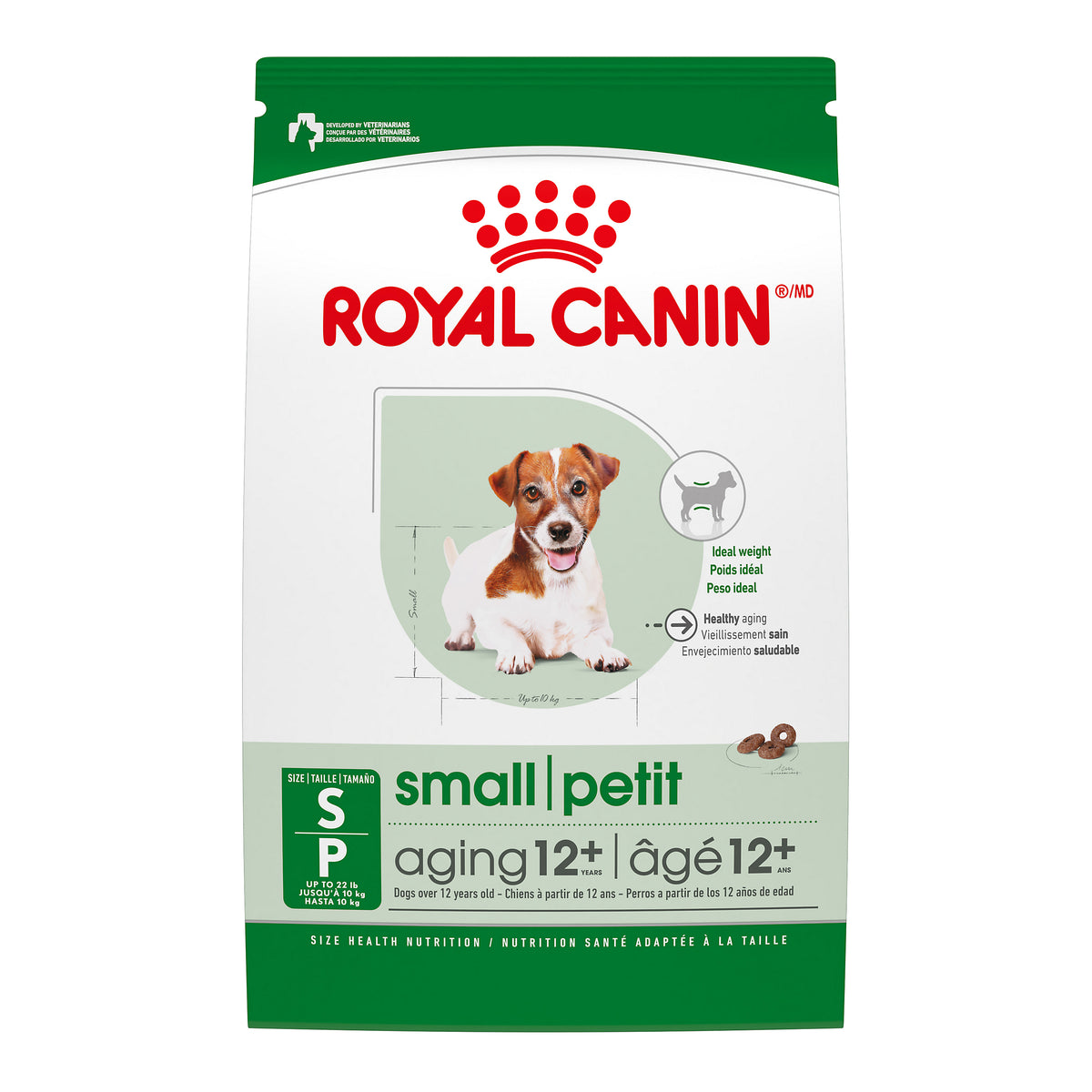 Petit âgé +12 - nourriture sèche pour chien 1,1 kg