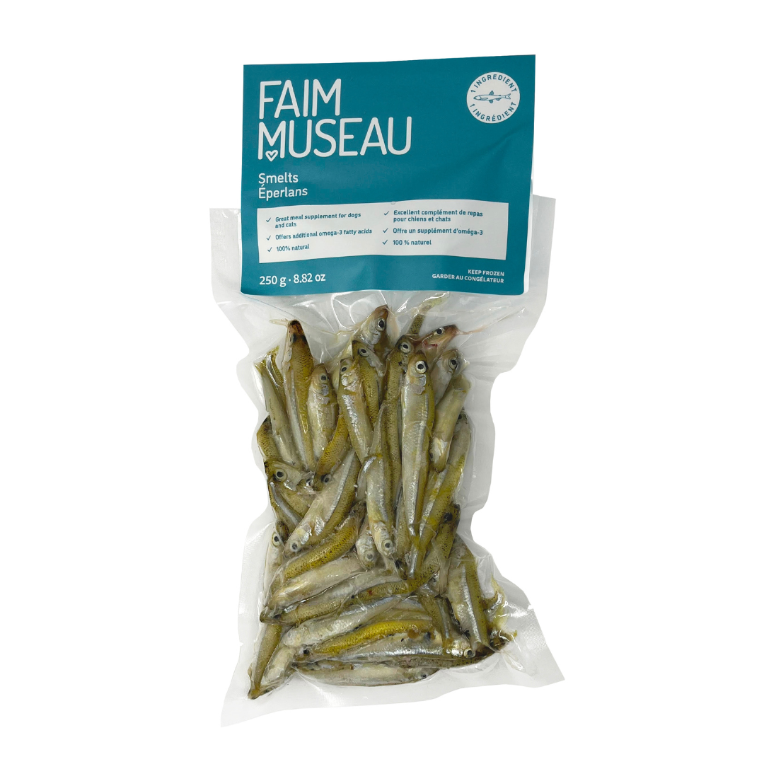 Éperlans entiers crus 250 g