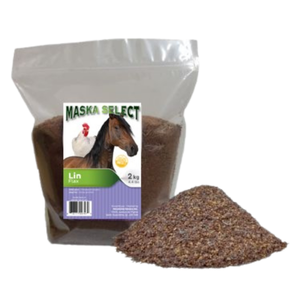 Graines de lin Maska - nourriture pour animaux de ferme