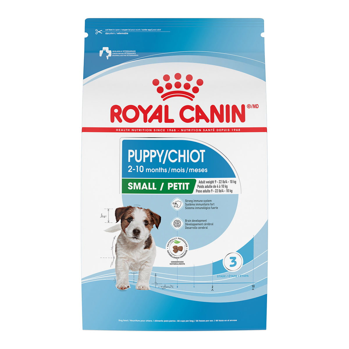 Petit chiot - nourriture sèche pour chien
