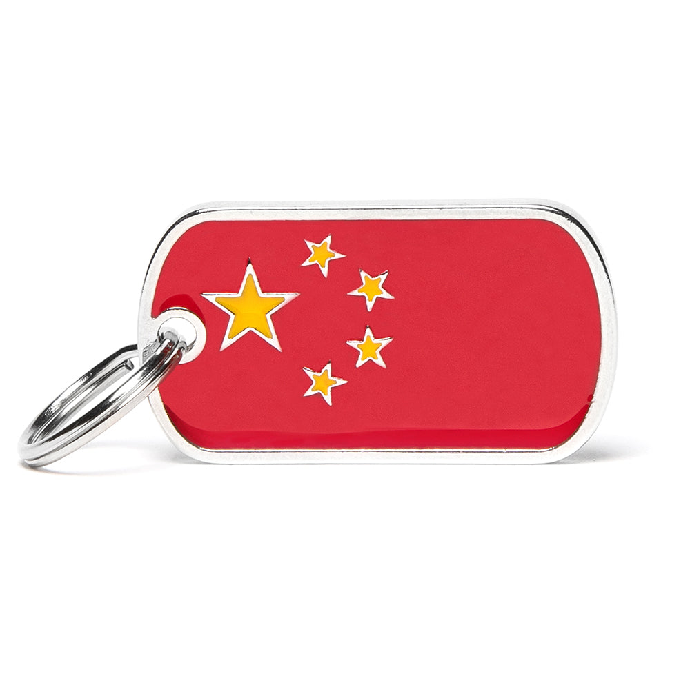 Médaille drapeau Chine