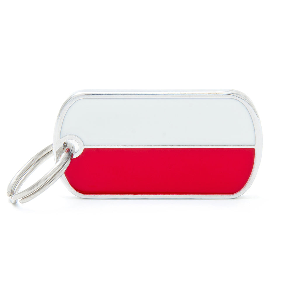 Médaille drapeau Pologne