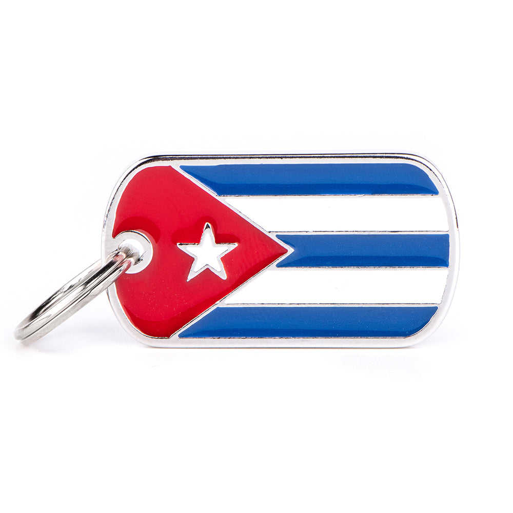 Médaille drapeau Cuba