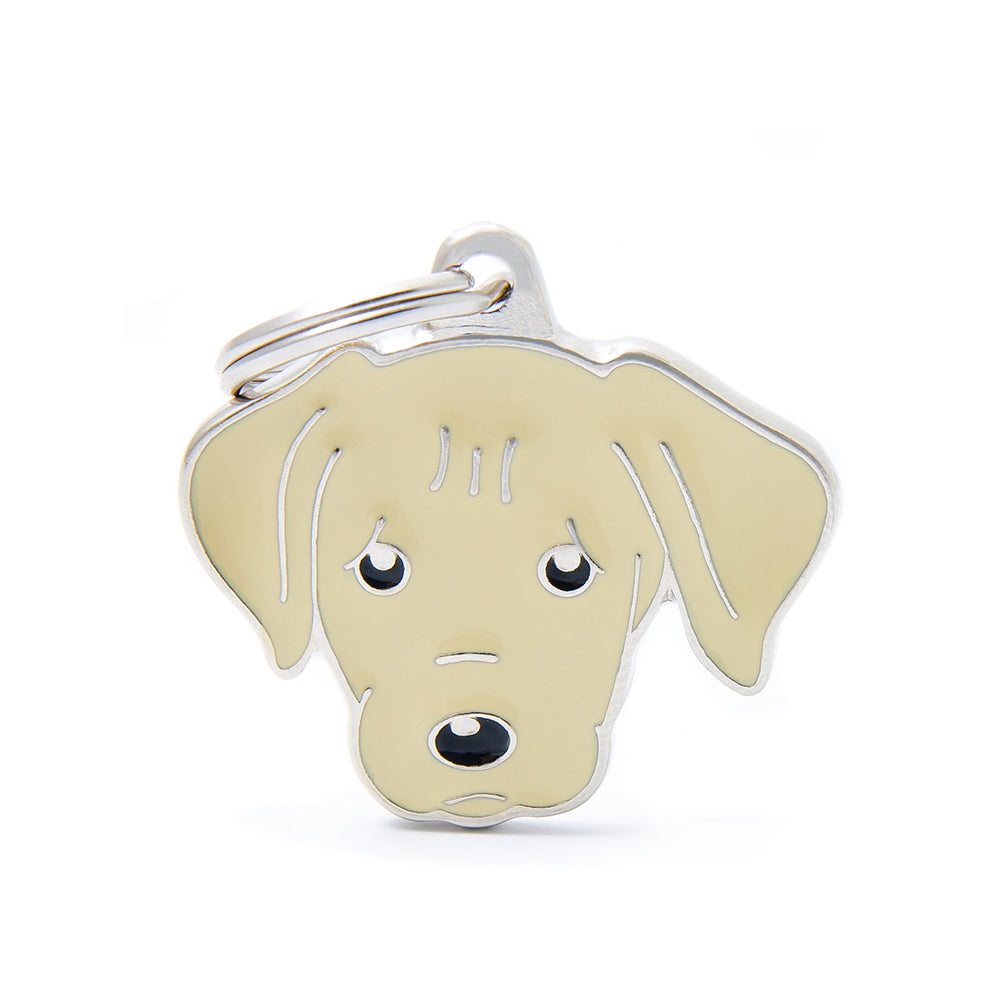Médaille Labrador jaune