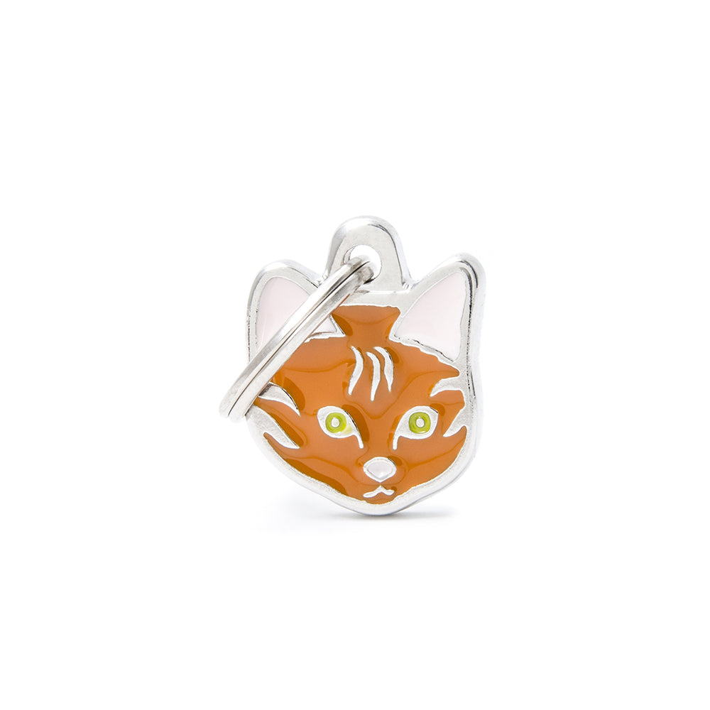 Médaille Chat européen à poil court roux