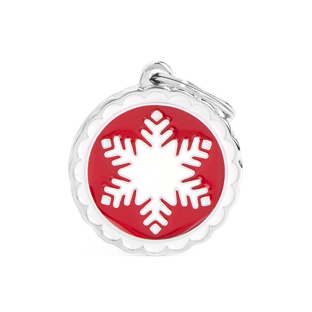 Médaille flocon de neige Charms