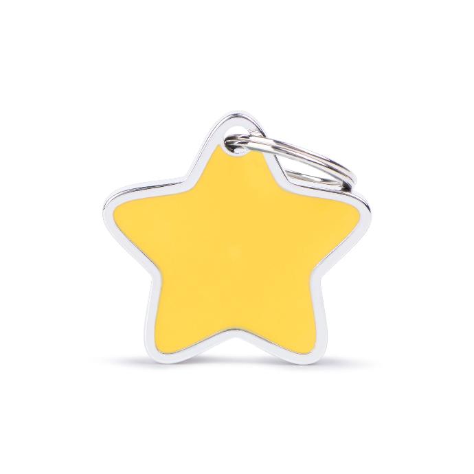 Médaille étoile Charms - MyFamily