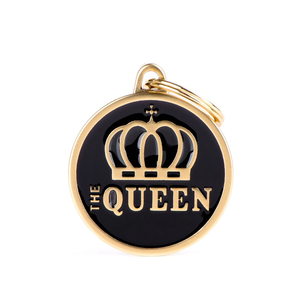 Médaille The Queen Charms or satiné - MyFamily