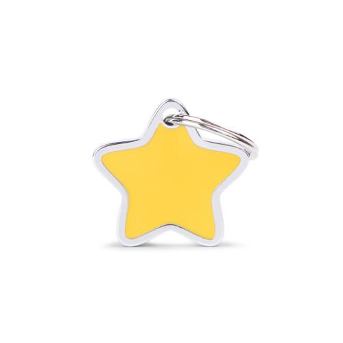Médaille étoile Charms - MyFamily