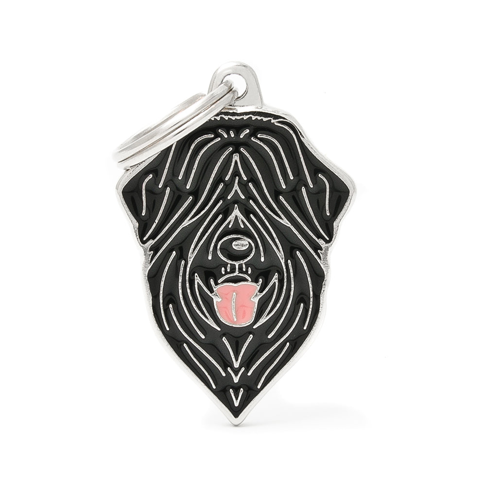 Médaille Terrier noir russe