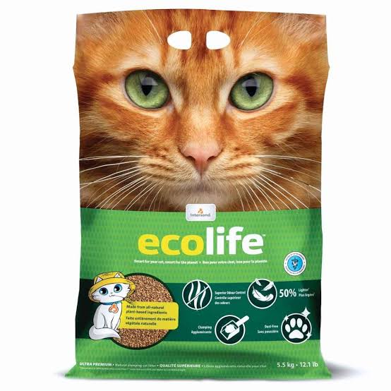 Litière agglomérante végétale Ecolife