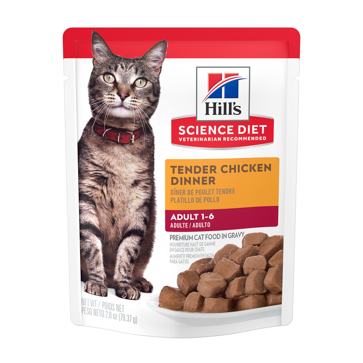 Adulte souper de poulet tendre - nourriture humide pour chat