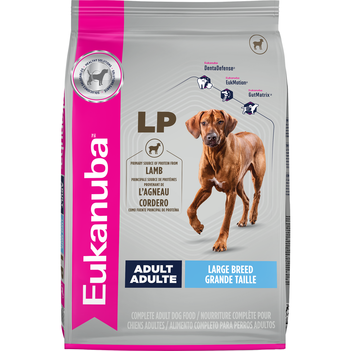 Agneau grande race adulte - nourriture sèche pour chien 15 kg