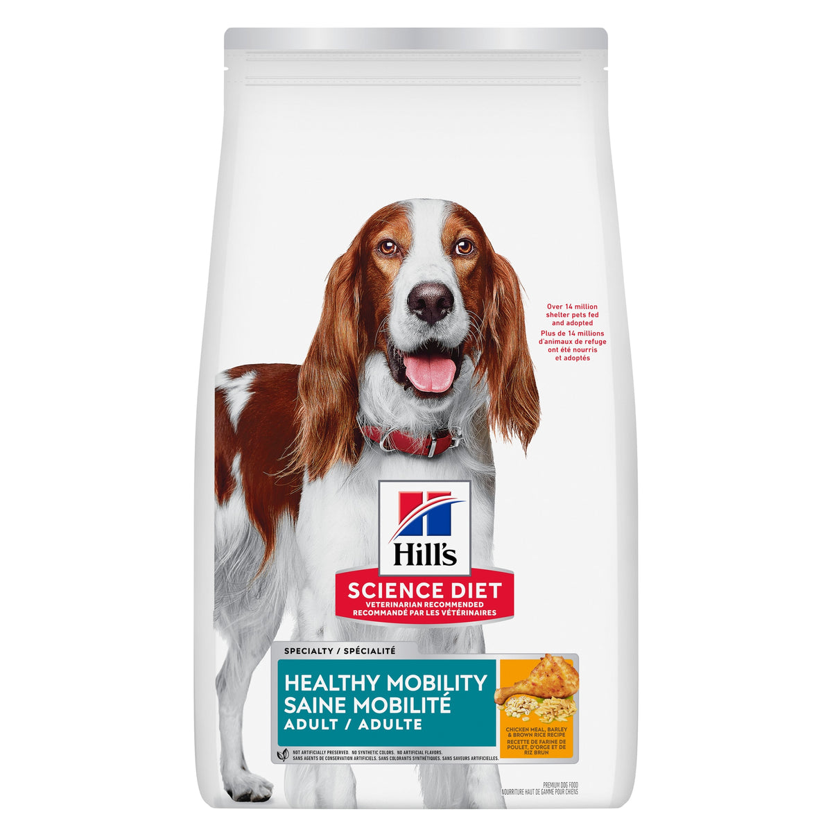 Mobilité saine adulte poulet et riz - nourriture sèche pour chien 13,61 kg