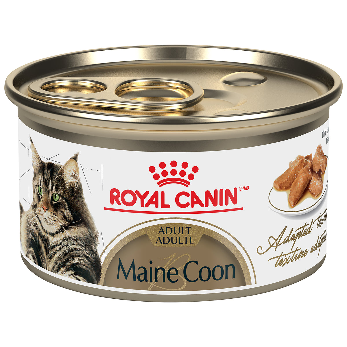 Maine Coon fines tranches en sauce - nourriture humide pour chat 85 g