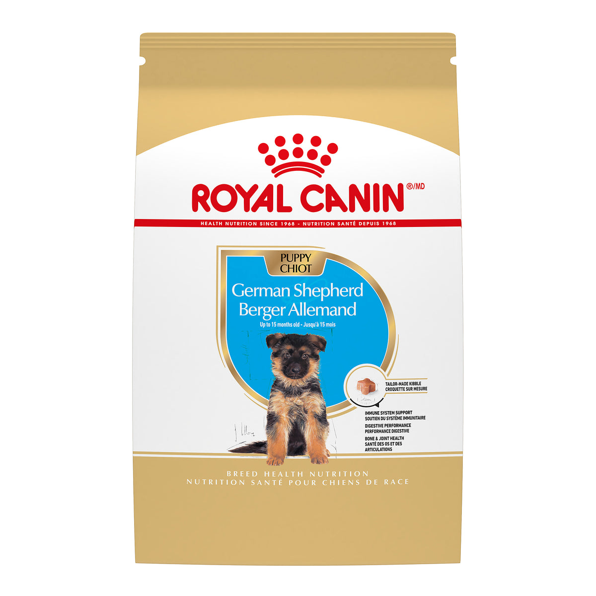 Berger allemand chiot - nourriture sèche pour chien