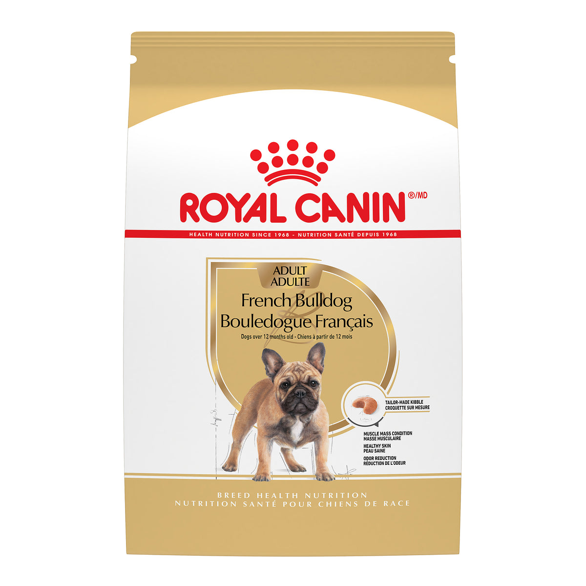 Bouledogue français adulte - nourriture sèche pour chien