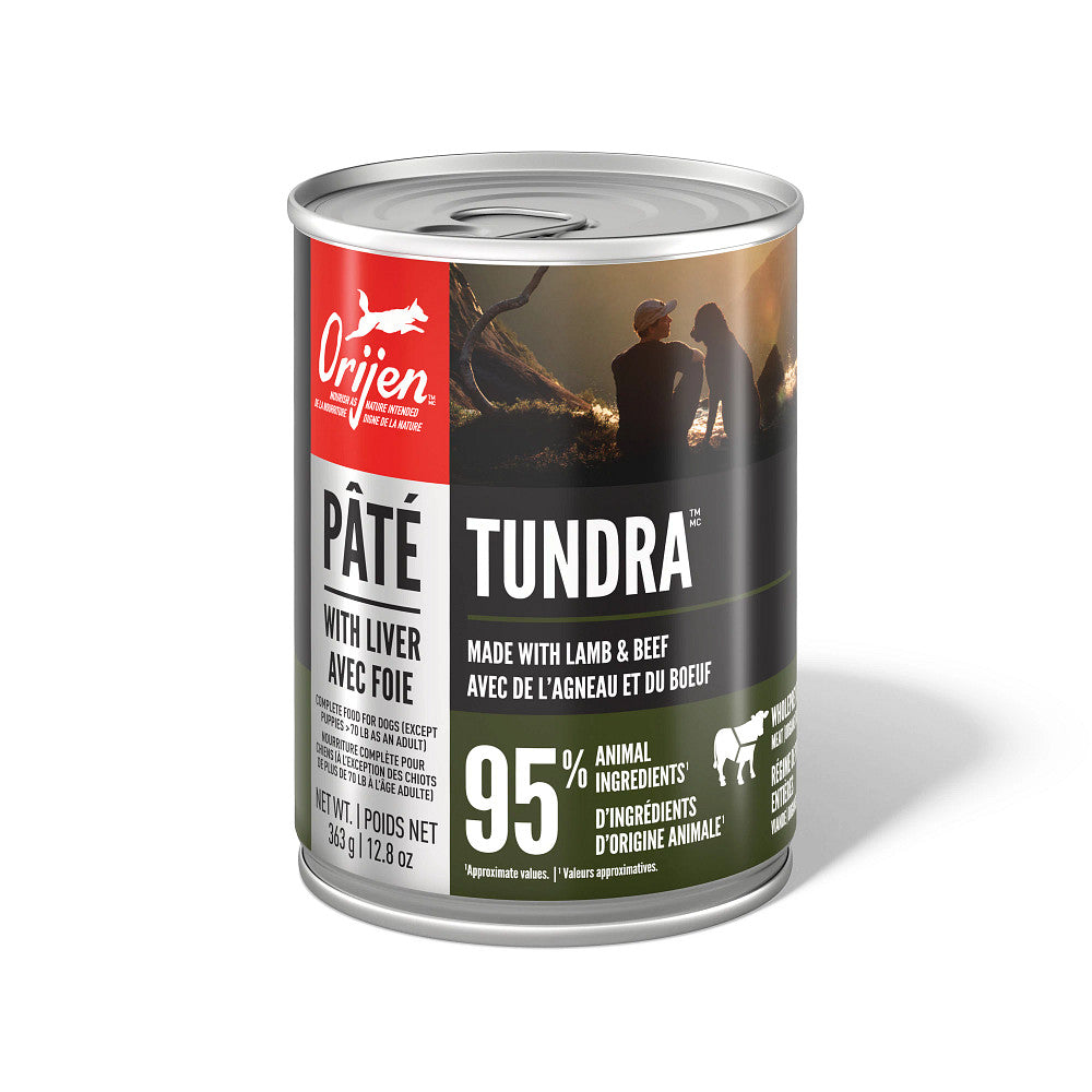 Pâté avec foie Tundra - nourriture humide pour chien 363 g