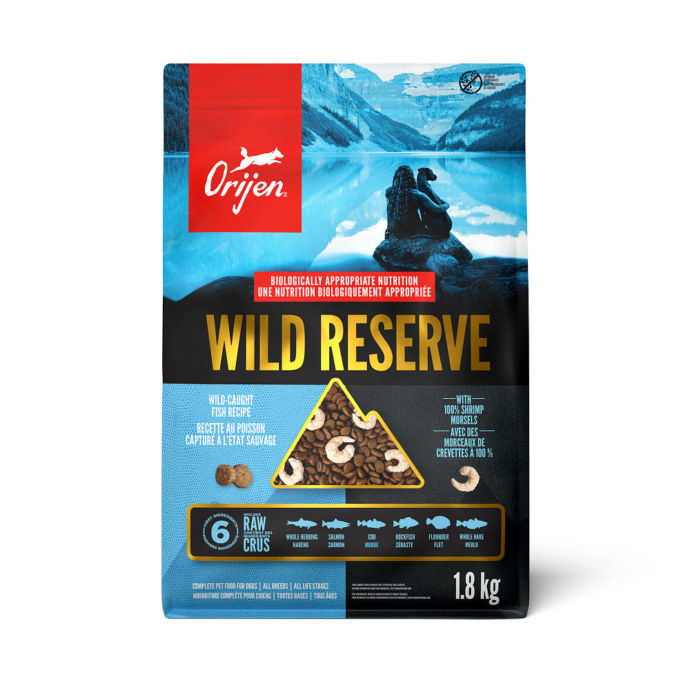 Wild Reserve poisson capturé à l'état sauvage - nourriture sèche pour chien