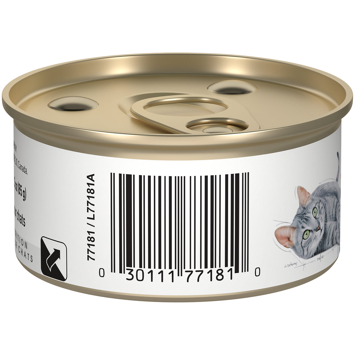 Émincé en sauce intérieur 7+ pour chat 85 g