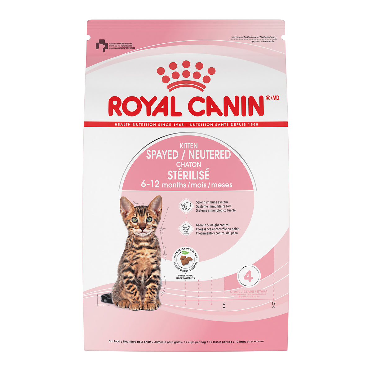 Nourriture pour chaton stérilisé 1,1 kg