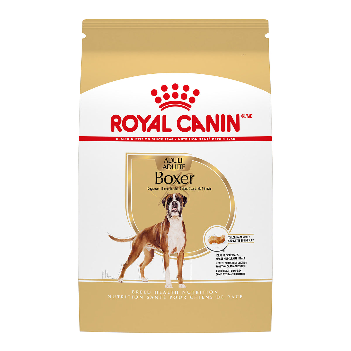 Boxer adulte - nourriture sèche pour chien 13,6 kg