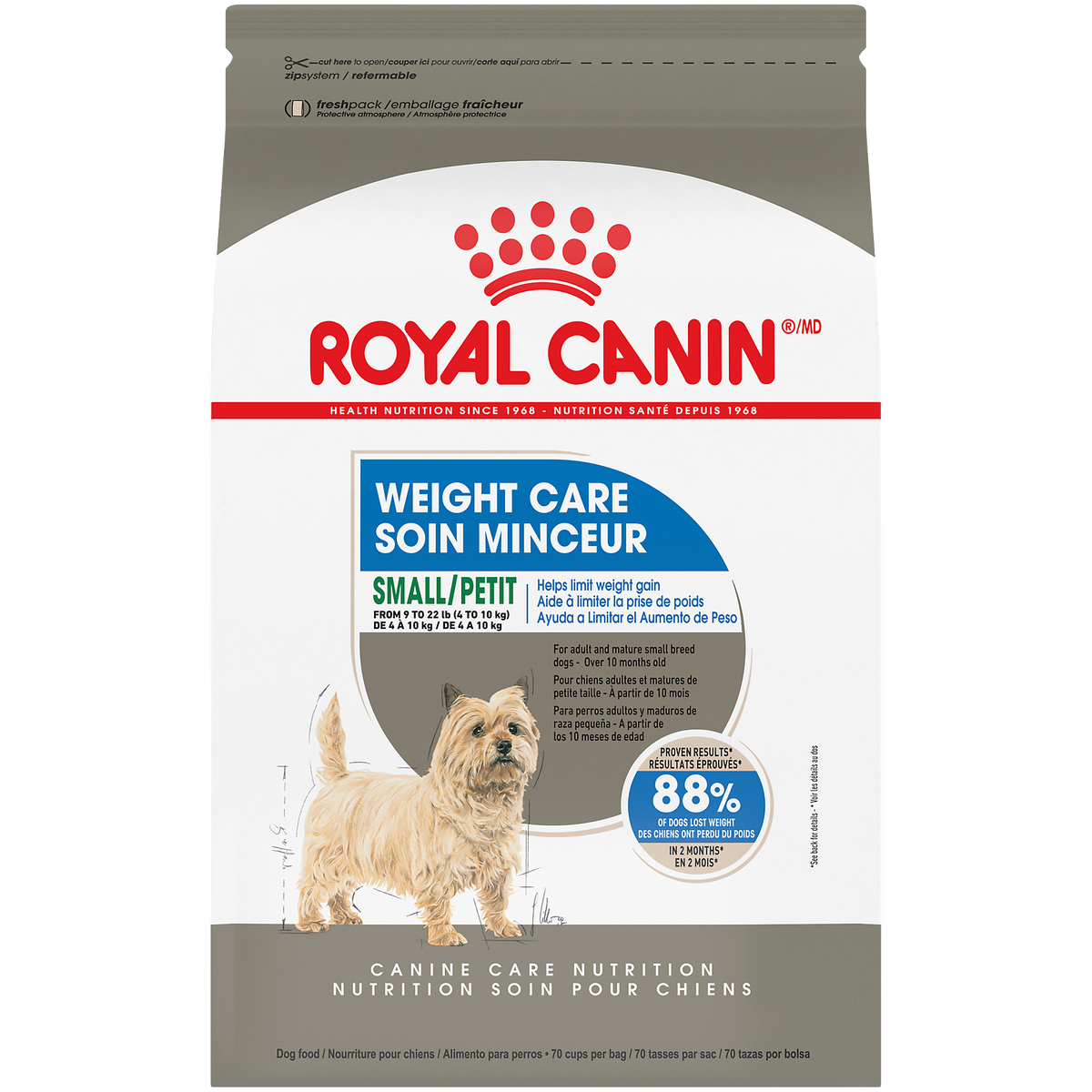 Petit soin minceur - nourriture sèche pour chien