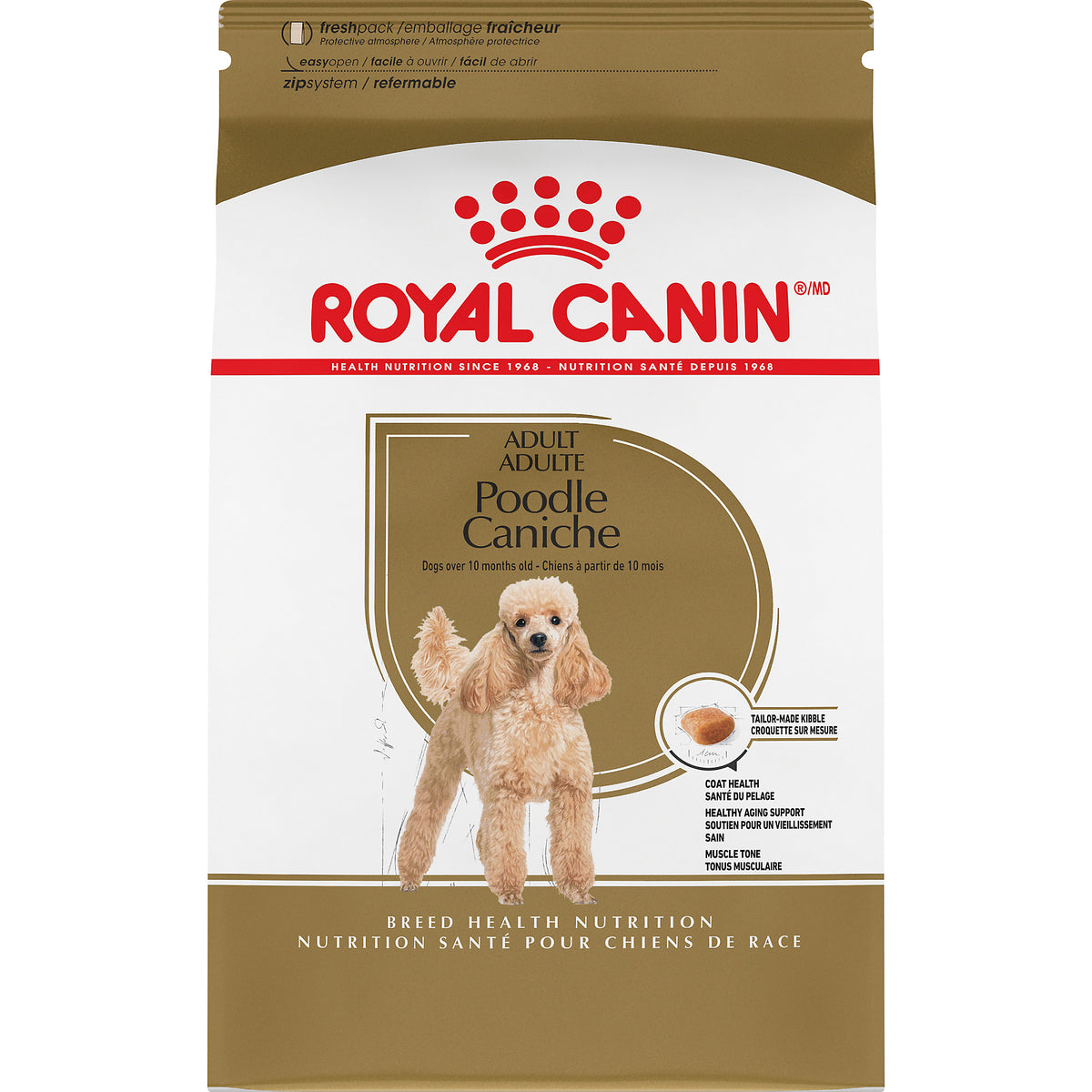 Caniche adulte - nourriture sèche pour chien