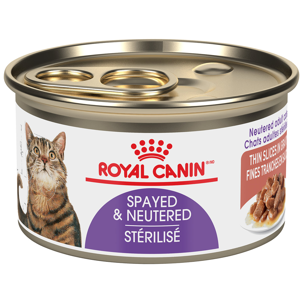 Stérilisé fines tranches en sauce - nourriture humide pour chat 85 g