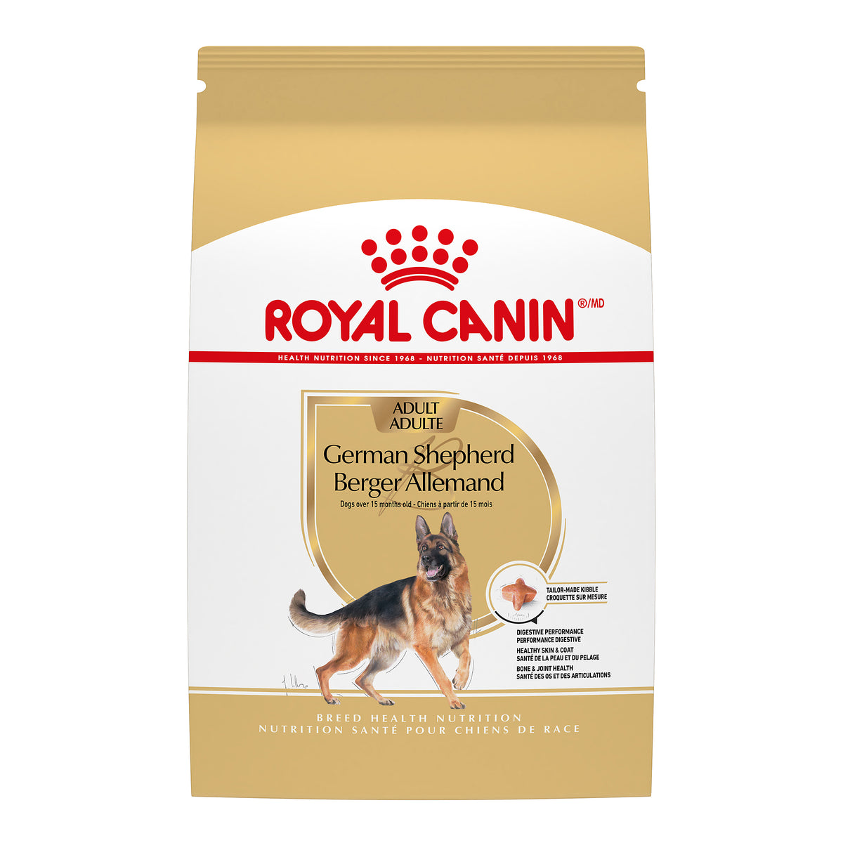 Berger allemand adulte - nourriture sèche pour chien