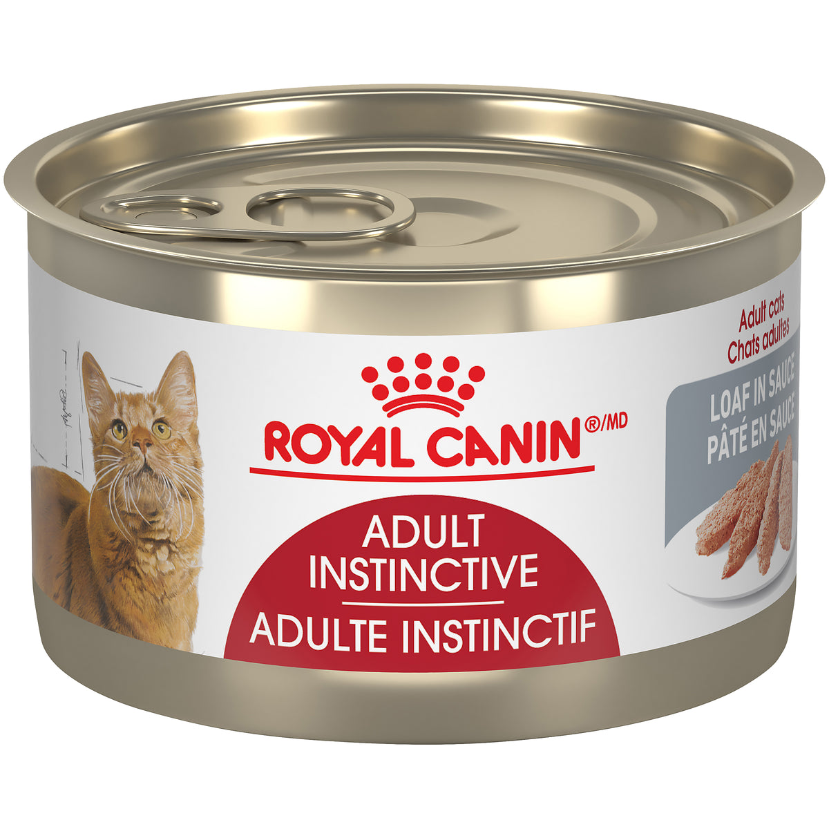 Adulte instinctif pâté en sauce - nourriture humide pour chat
