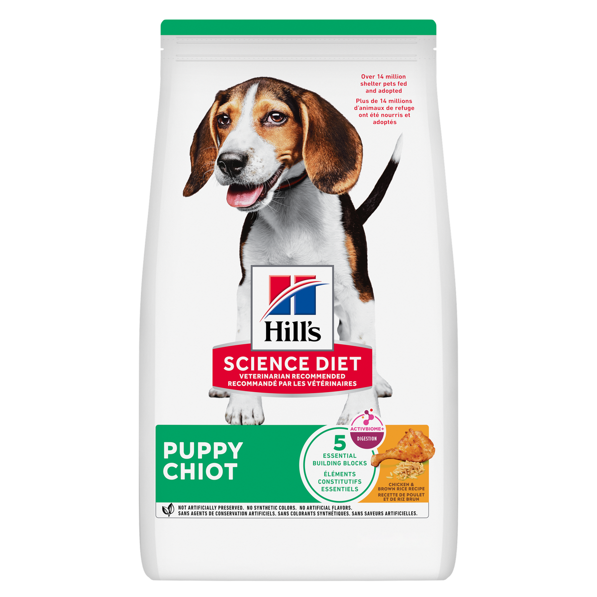Chiot poulet et riz - nourriture sèche pour chien
