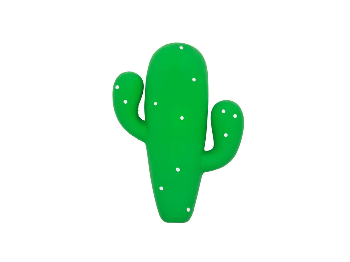Cactus en latex vert grand 20 cm pour chien