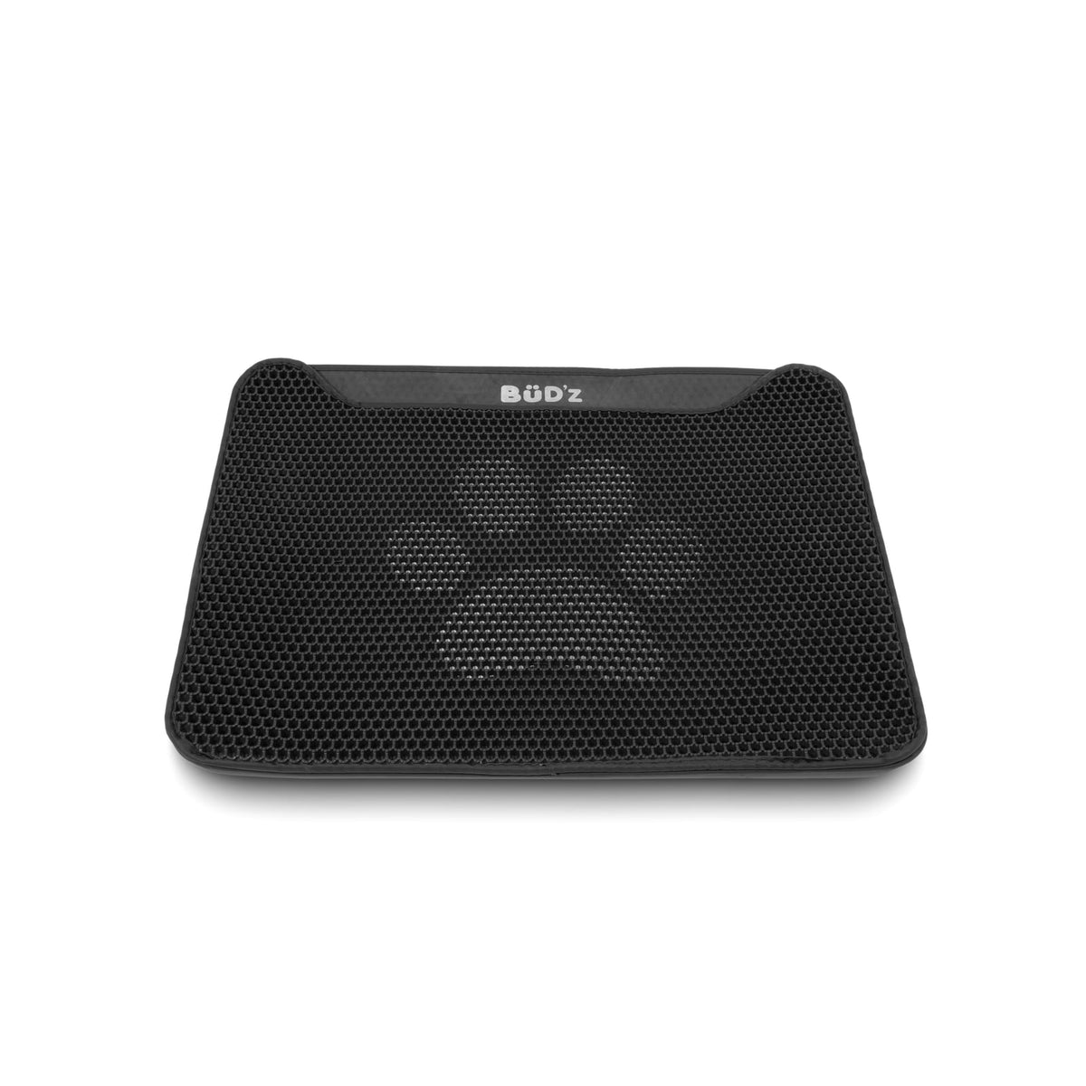 Double couche motif de pattes Bud'z - tapis à litière pour chat
