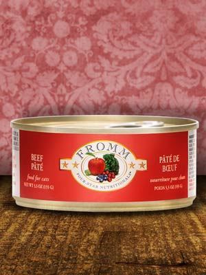 Four-Star pâté bœuf - nourriture humide pour chat 156 g