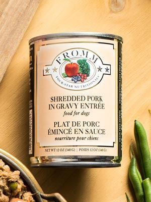 Four-Star émincé de porc en sauce - nourriture humide pour chien 340 g