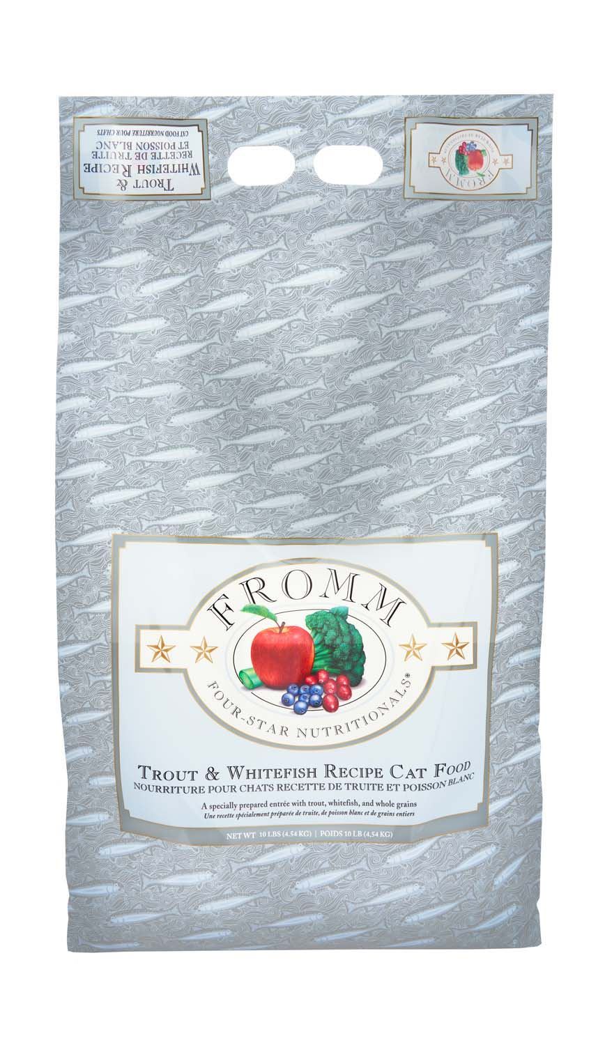Four-Star truite et poisson blanc - nourriture sèche pour chat