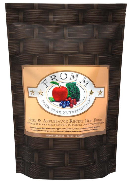 Four-Star porc et compote de pommes - nourriture sèche pour chien