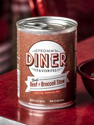 Diner Favorites Bud's ragoût bœuf et brocoli - nourriture humide pour chien 354 g