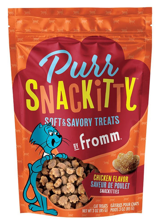 Snackitties poulet - gâteries pour chat 85 g