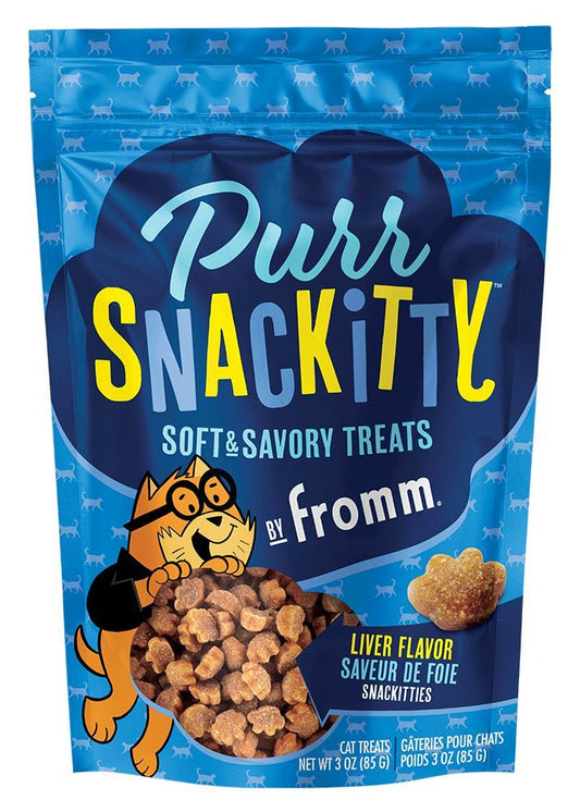 Snackitties foie - gâteries pour chat 85 g