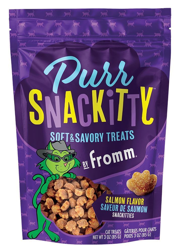 Snackitties saumon - gâteries pour chat 85 g