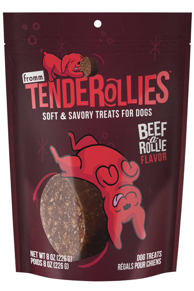 Tenderollies bœuf - gâteries pour chien 227 g