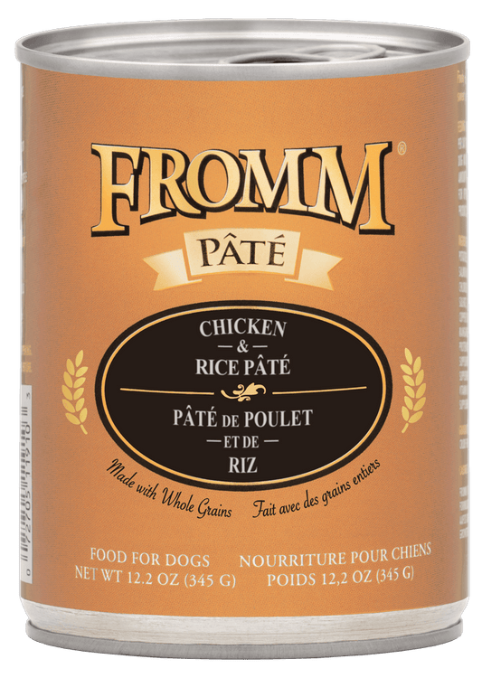 Pâté poulet et riz - nourriture humide pour chien 346 g