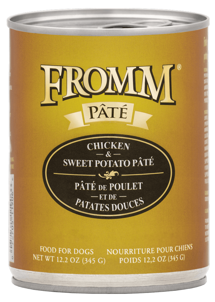 Pâté poulet et patates douces - nourriture humide pour chien 346 g