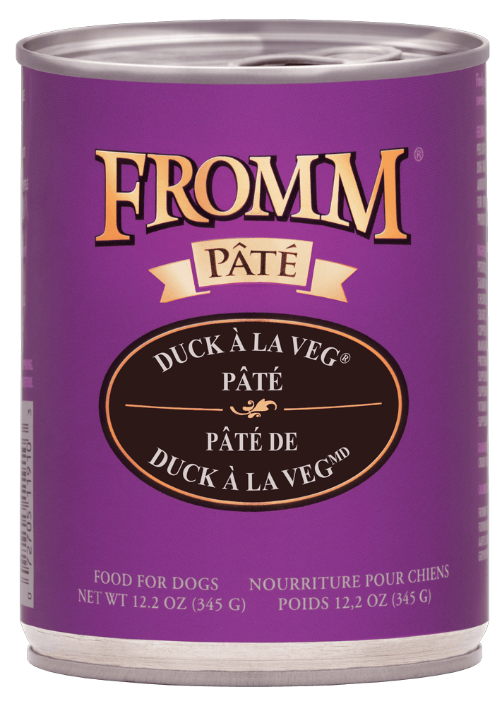 Pâté canard à la Veg - nourriture humide pour chien 346 g