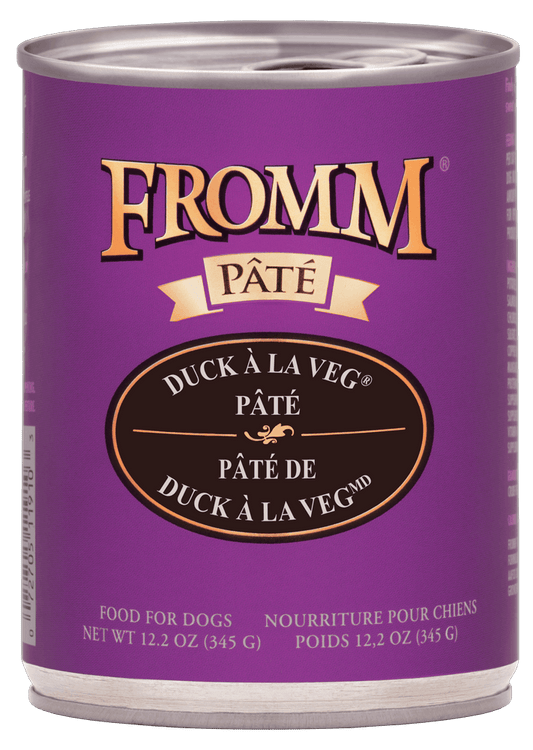 Pâté canard à la Veg - nourriture humide pour chien 346 g